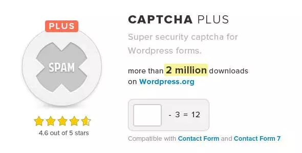 إضافة Captcha Plus