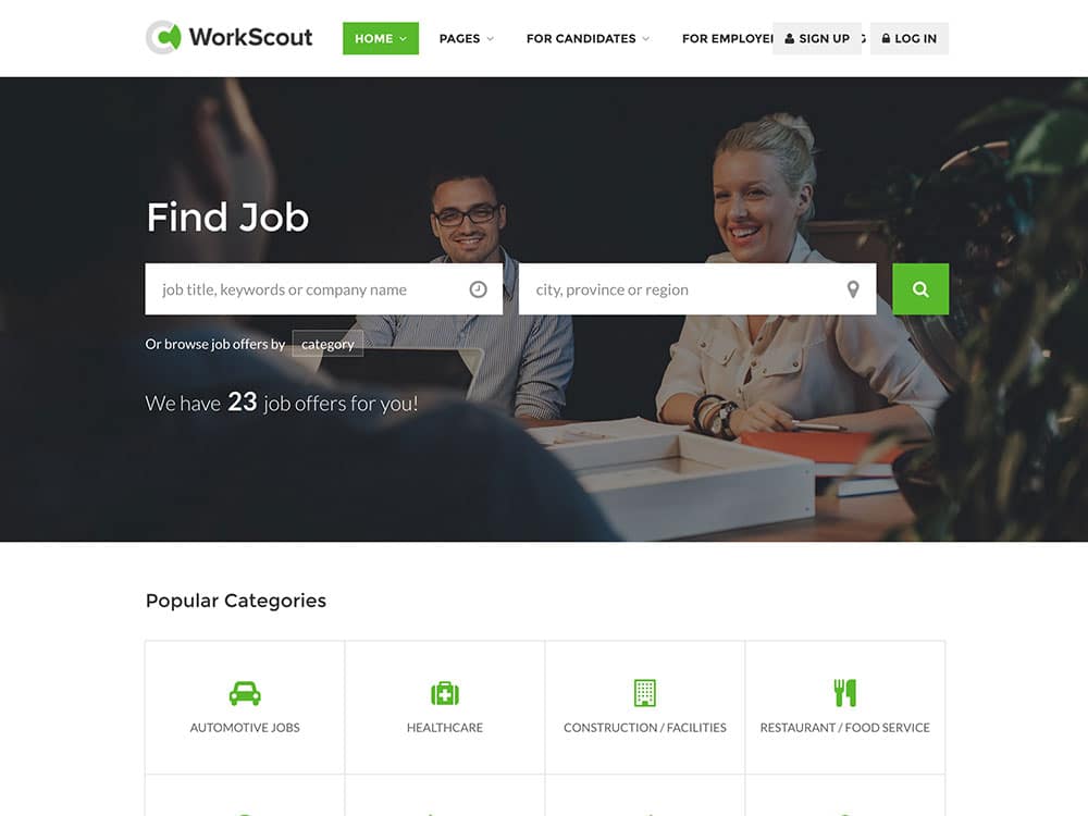 WorkScout-Job-Board-WordPress-主題
