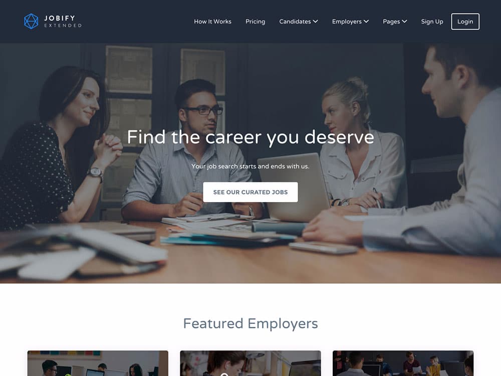 jobify-wordpress-job-board 主題
