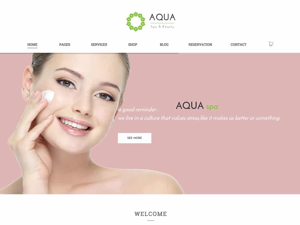 aqua-spa-wordpress-tema