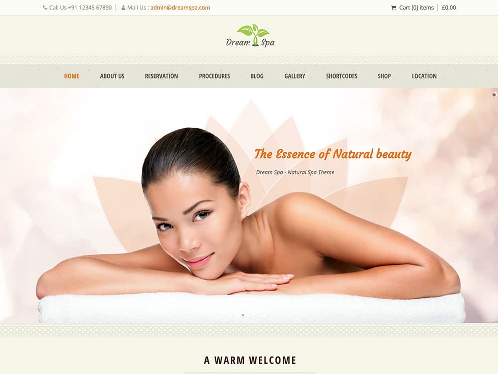 Dream-spa-wordpress-tema