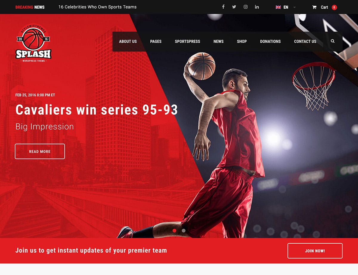 splash-olahraga-wordpress-tema