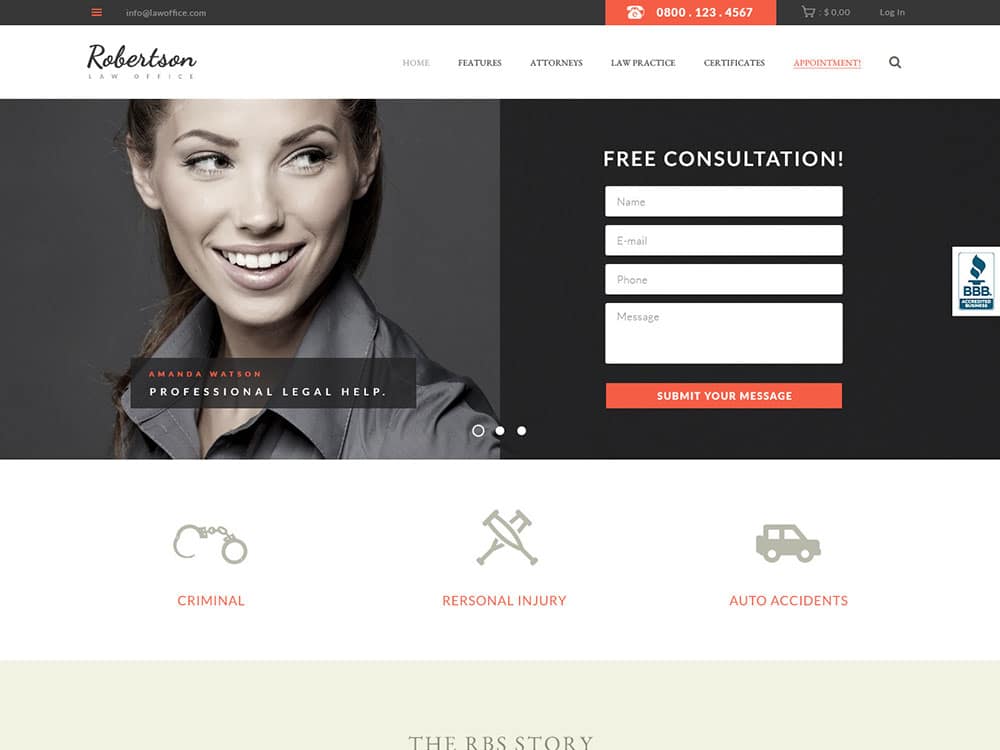 مكتب القانون وورد موضوع