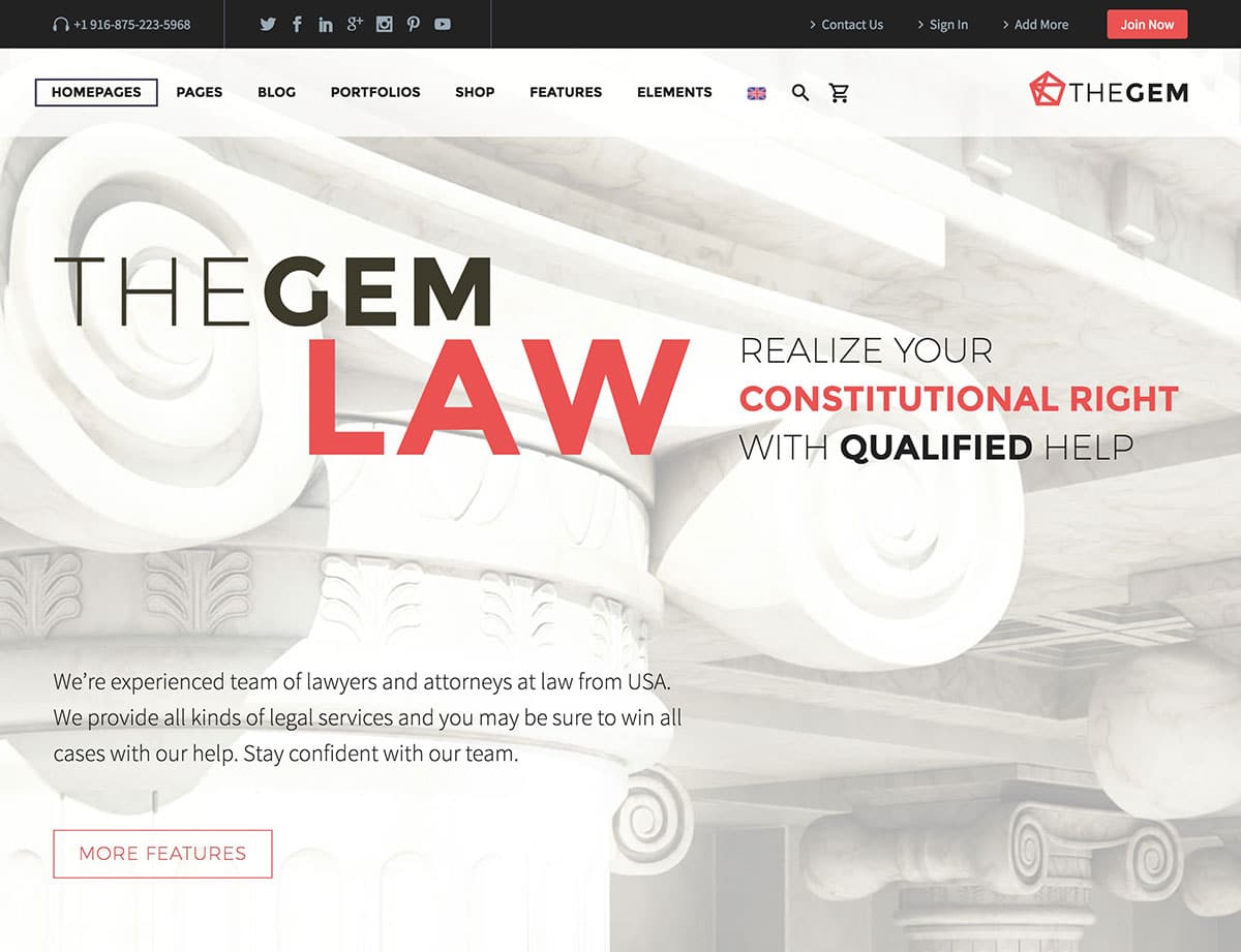 ثيم-المحامي-ووردبريس