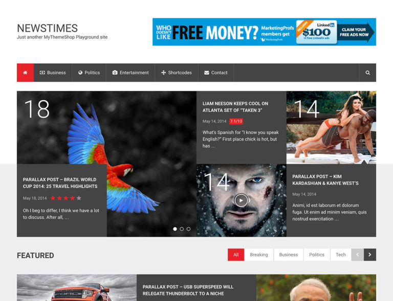 新聞時報-wordpress-主題
