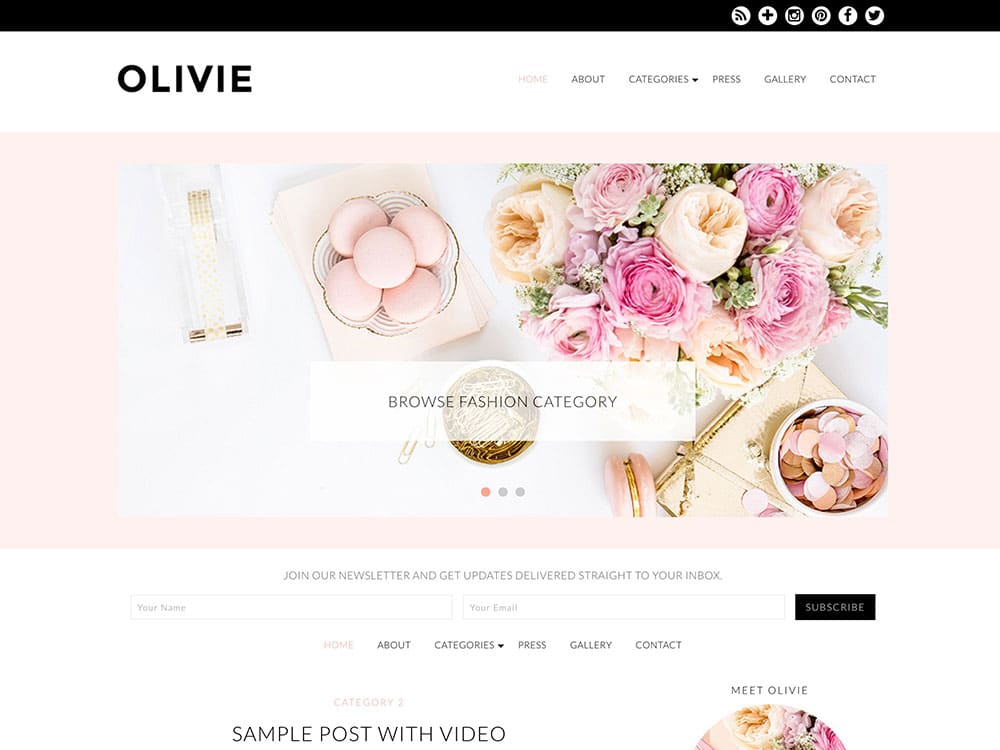 ธีมโอลีฟ