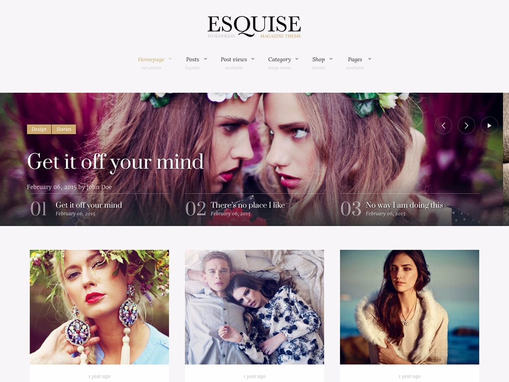 esquise-wordpress-magazine-ธีม
