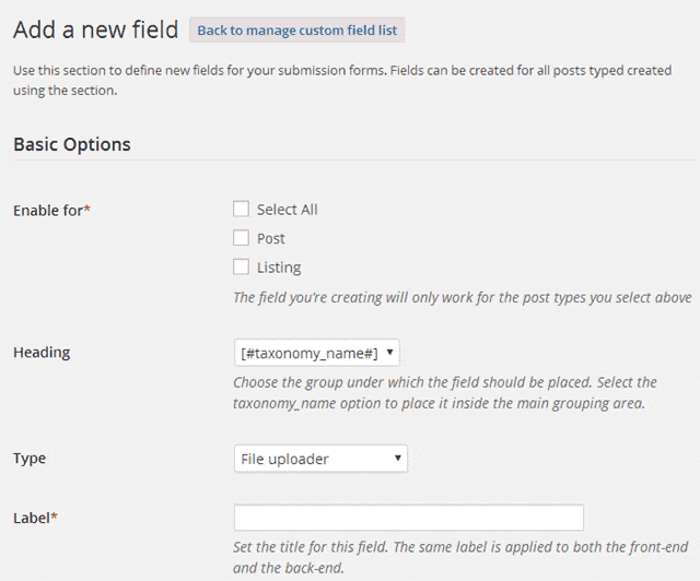 Director-Custom-Field-Creator