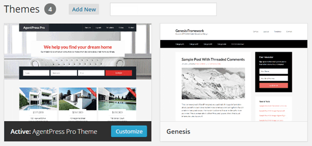 Attiva il Genesis Framework