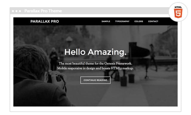 Tema per bambini Parallasse Pro