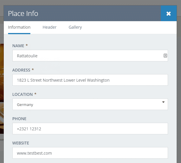 目錄引擎前端位置表單