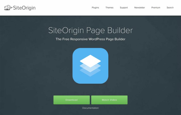 Generatore di pagine di SiteOrigin