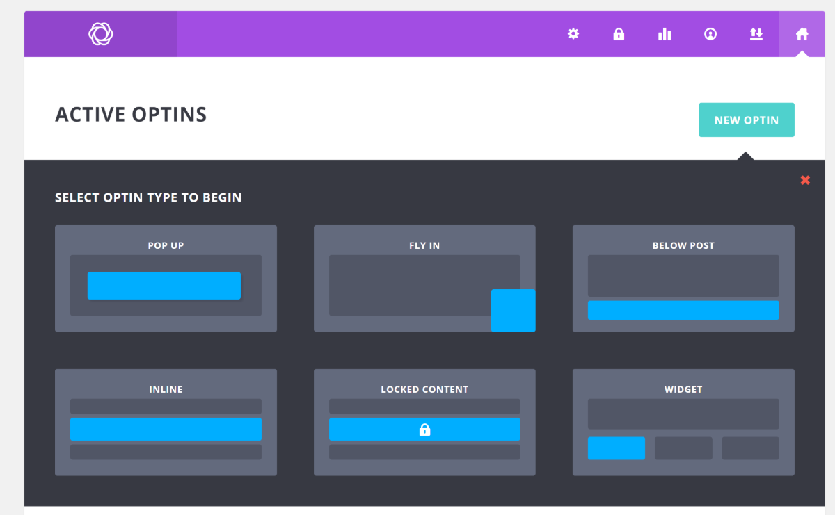 Tipos de formulário Bloom