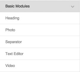 Modules de base de Beaver Builder