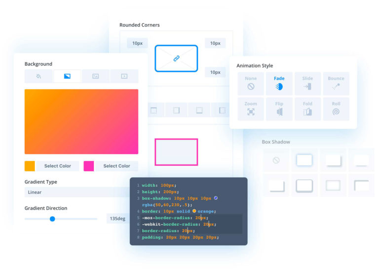 Divi Builder 設計控制