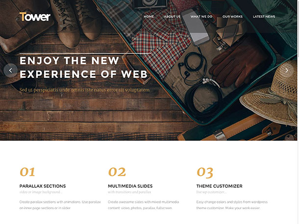 塔-wordpress-主題