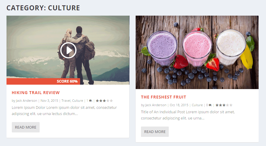 額外主題評論類別列表