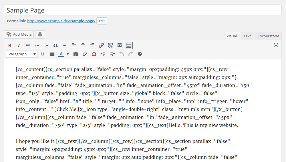 Editor Posting Ulasan Cornerstone