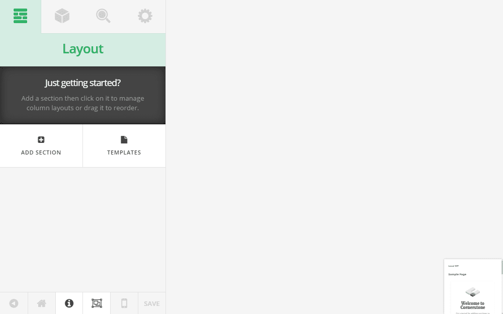 Ulasan Cornerstone Kosong