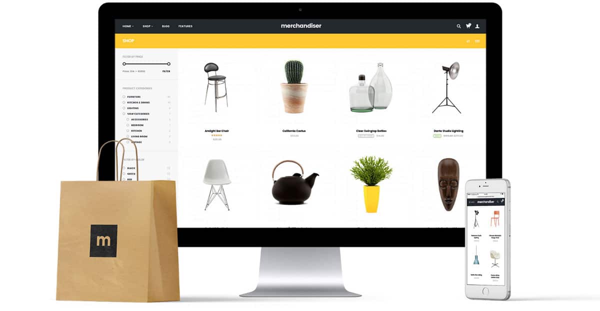 Motyw Merchandiser WordPress