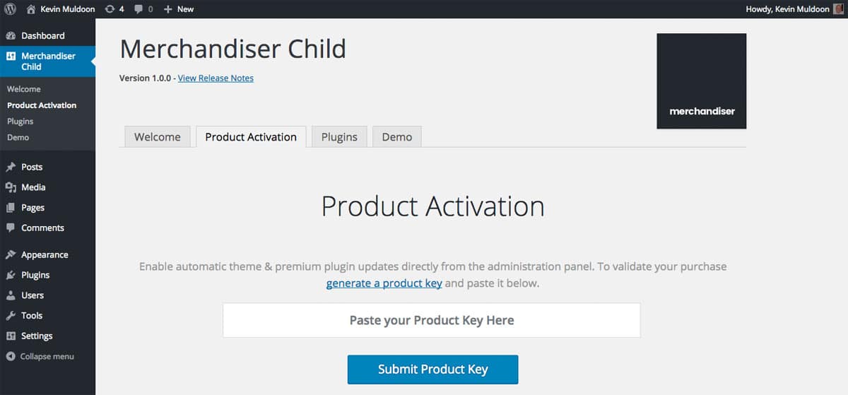 Aktywacja produktu Merchandiser