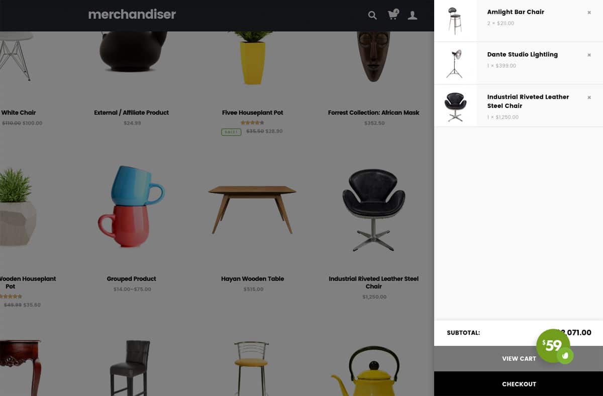 Koszyk merchandisera