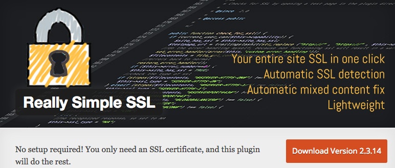 真正簡單的 ssl 插件