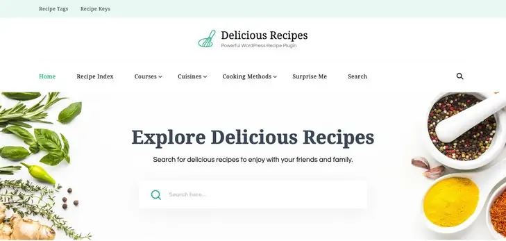 Recettes délicieuses – Puissant plugin de recettes WordPress