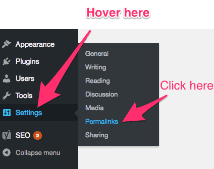 changer les permaliens sur le site wordpress auto-hébergé