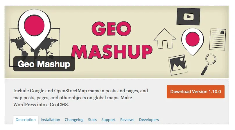 Plugin WordPress Geo Mashup