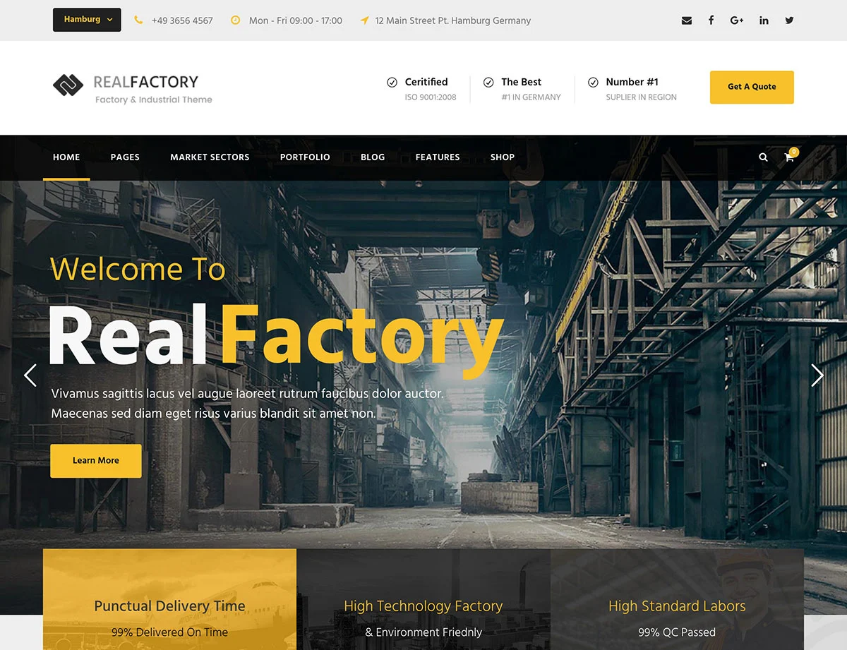 real-factory-wordpress-theme