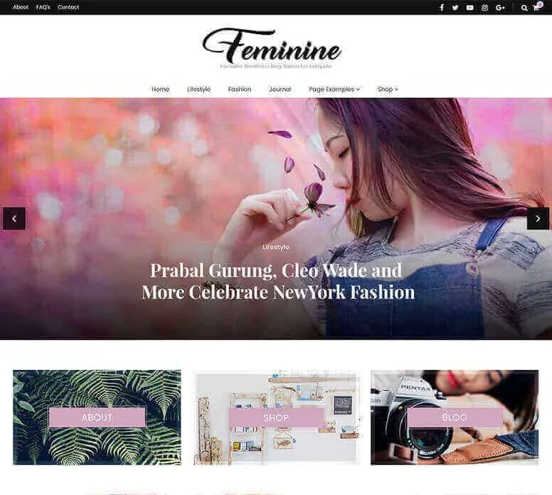 Blossom-feminine-pro-wordpress-博客主題