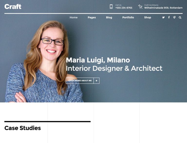 craft-portfolio-wordpress-theme