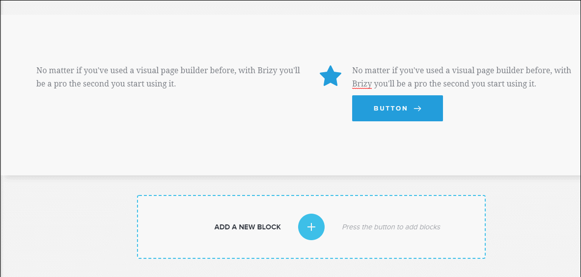 brizyインターフェース