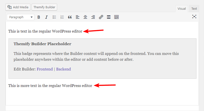 WordPressエディターでビルダーをthemify