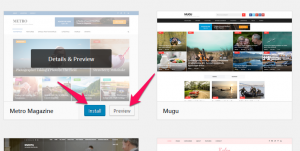 安裝 WordPress 主題