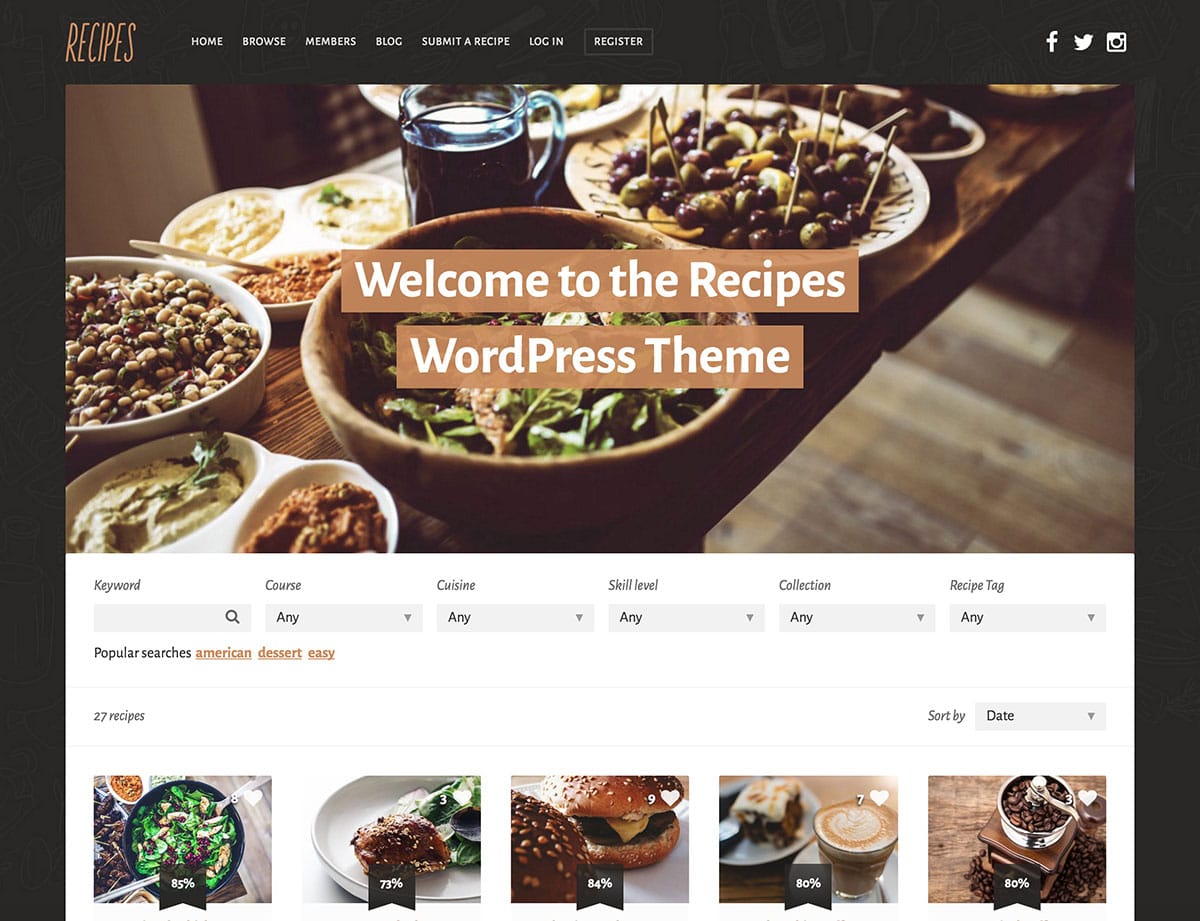 yemek tarifleri-wordpress-teması