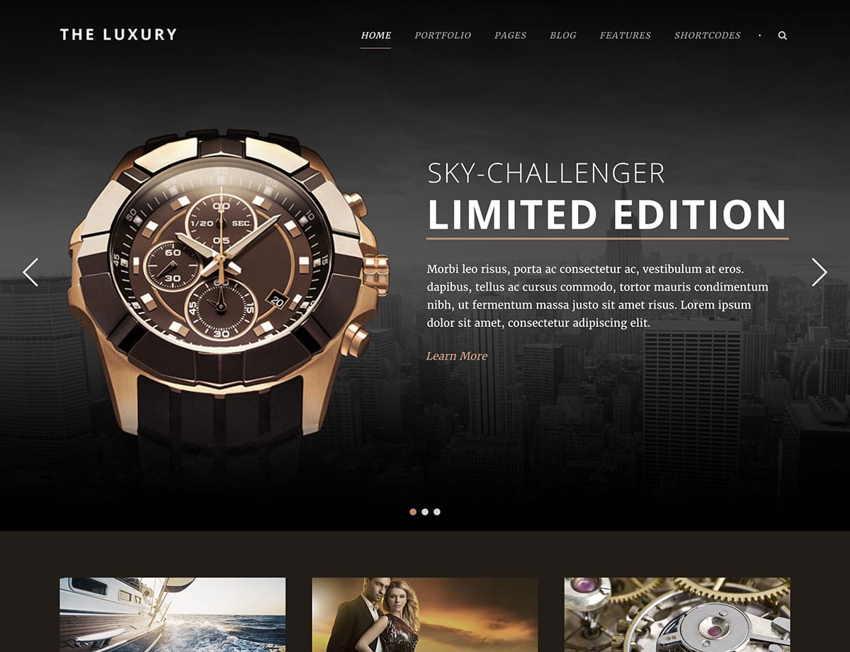 lüks-wordpress-teması