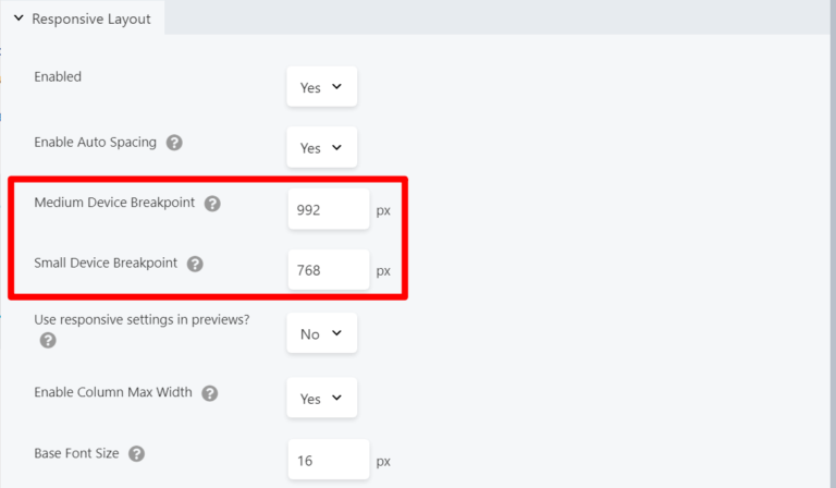 Özel duyarlı kesme noktaları