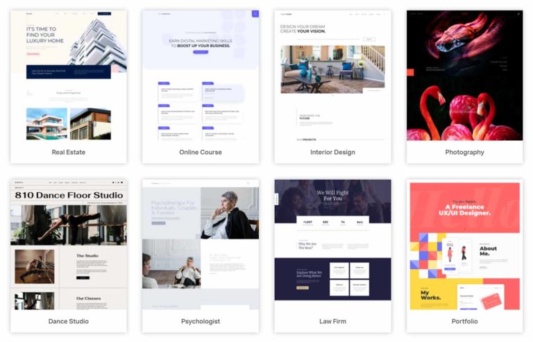 Elementor Web Sitesi Kitleri