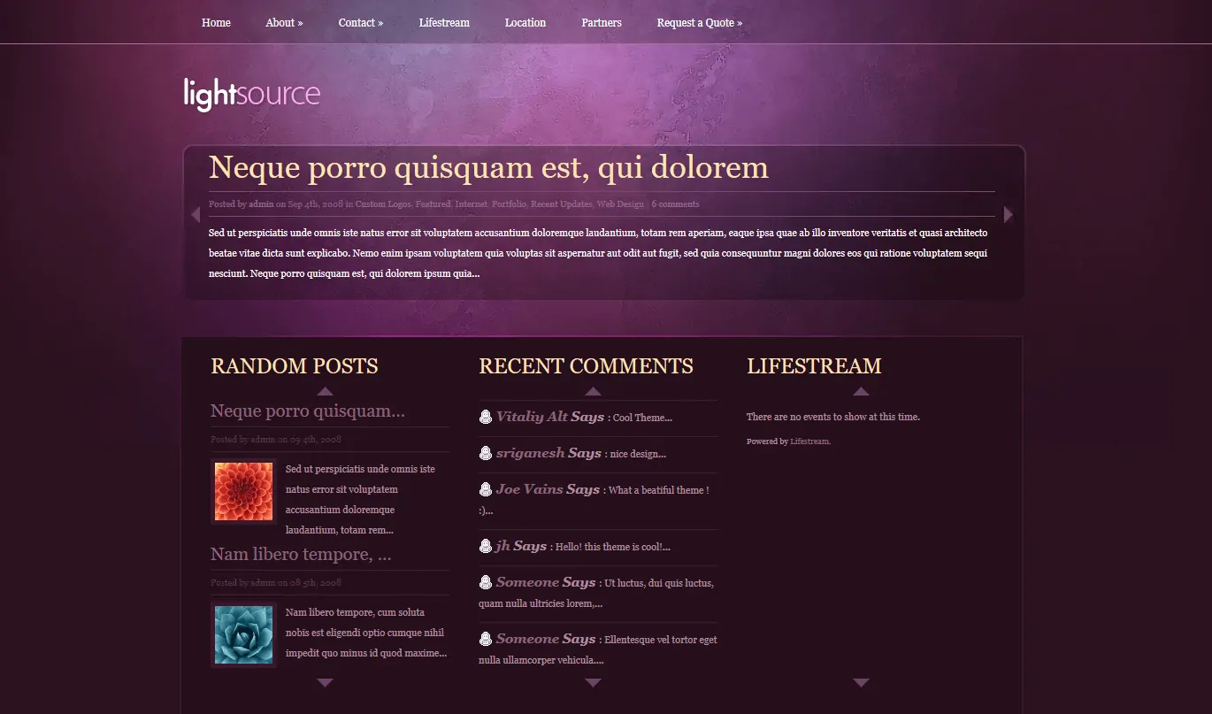 blog wordpress teması