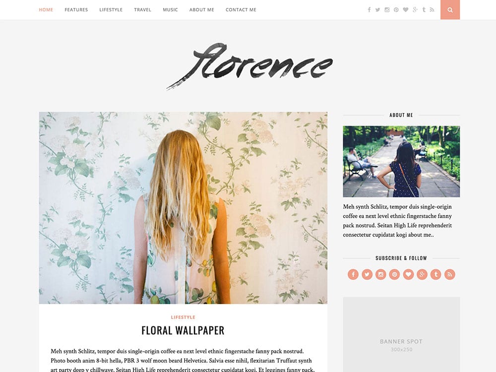 florencia-wordpress-blog-tema