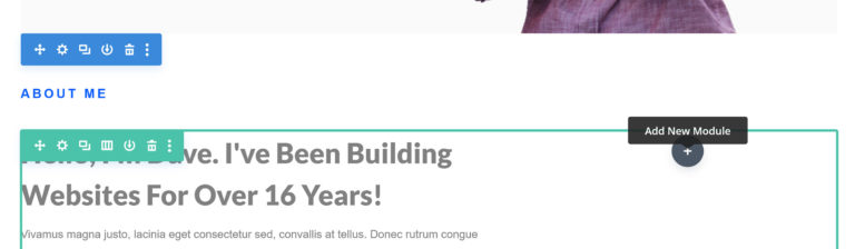 Agregar un nuevo módulo