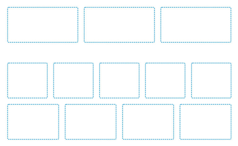 Esquema de Filas y Columnas