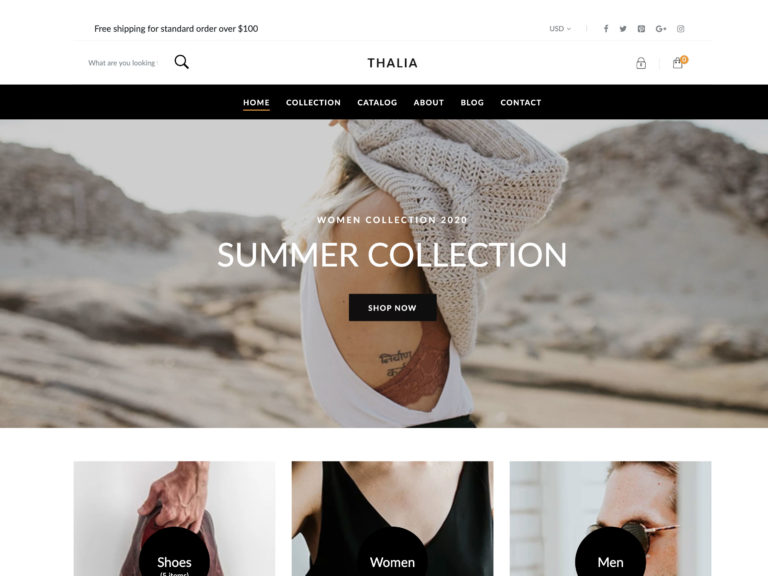 Thalia 最佳 Shopify 主題