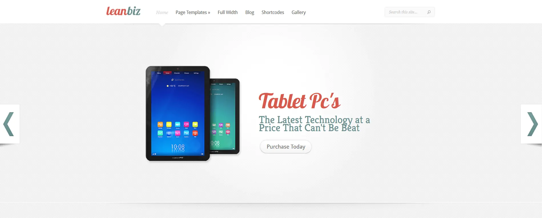 电子商务 WordPress 主题