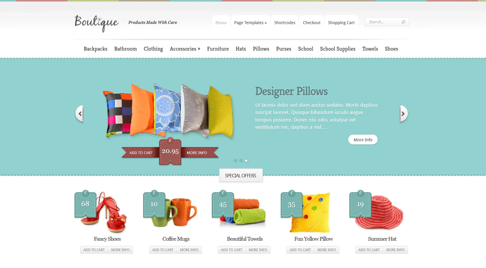 电子商务 WordPress 主题