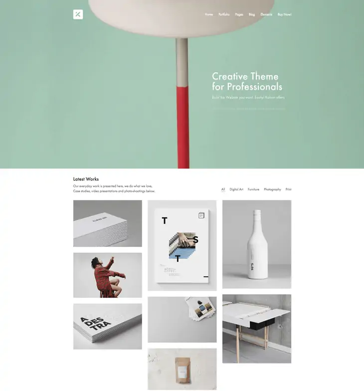 Kalium WordPress Teması