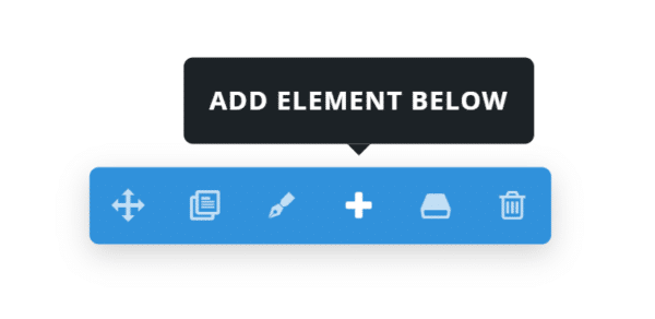 在下面添加元素