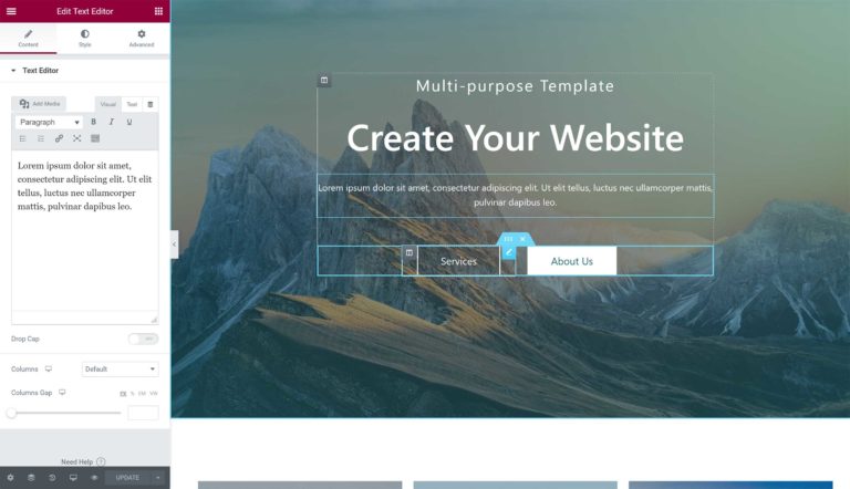 Editar elemento de contenido